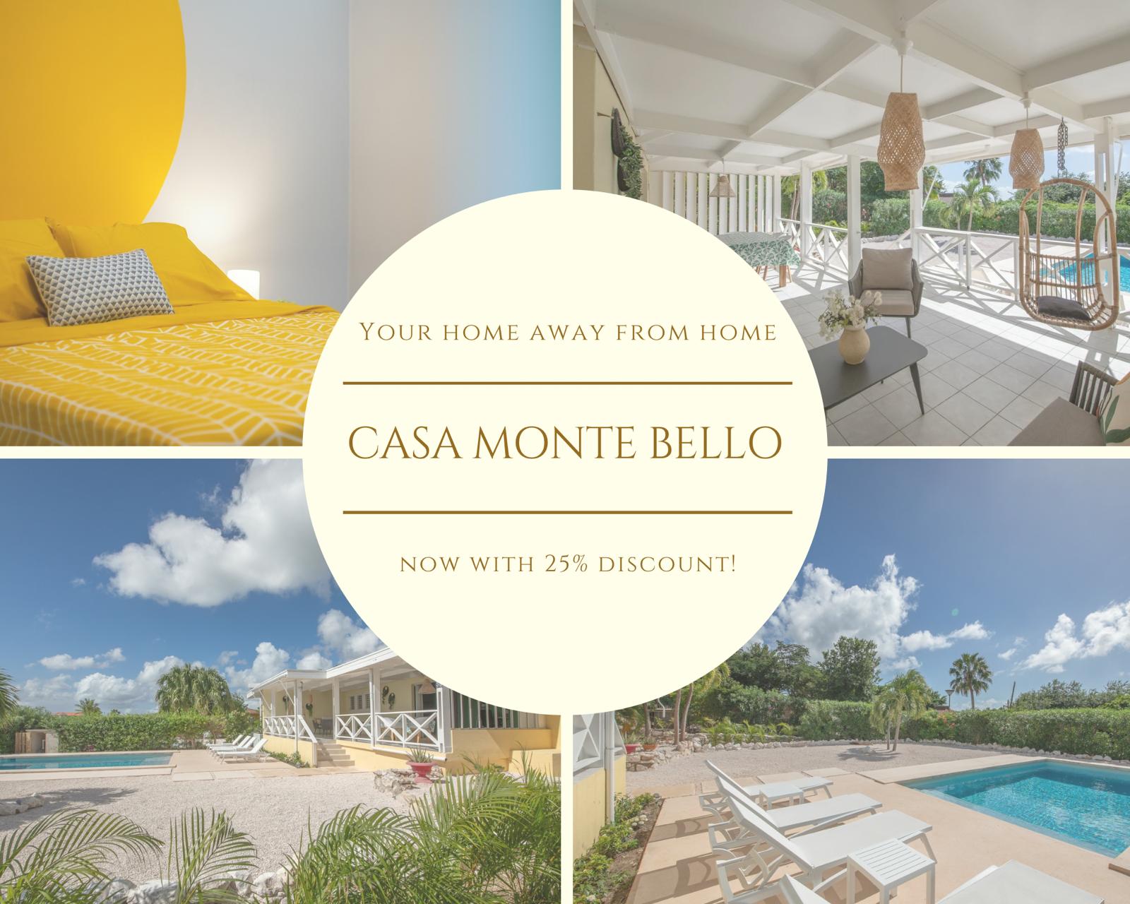Casa Monte Bello 25% discount